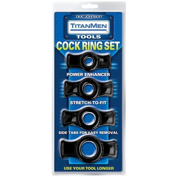 Titanmen Tools Cock Ring Set