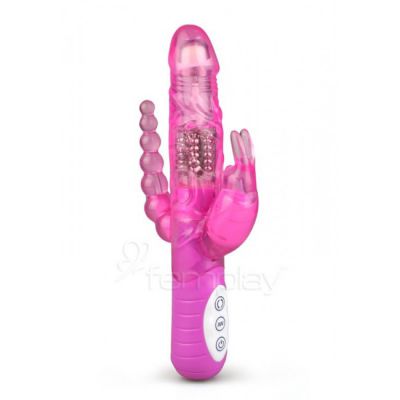 Premium Range Rabbit Dual Pleasure Pink