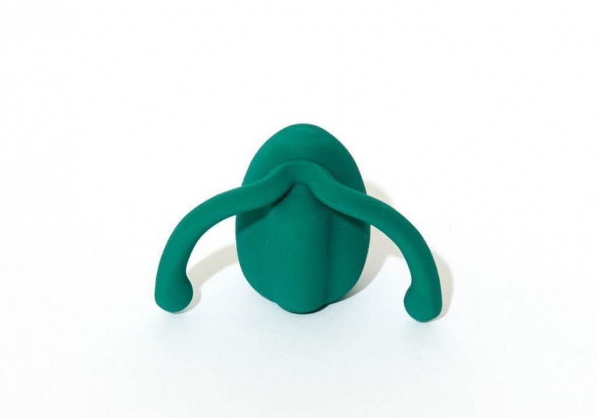 Dame Eva II USB-Rechargeable Hands-Free Silicone Clitoral Vibrator