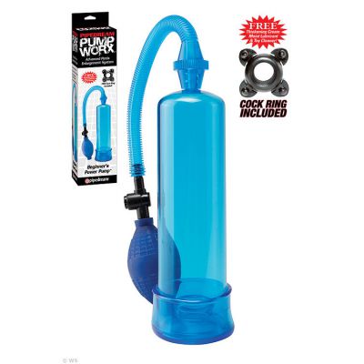 Pipedream Beginner s Power Penis Pump Blue