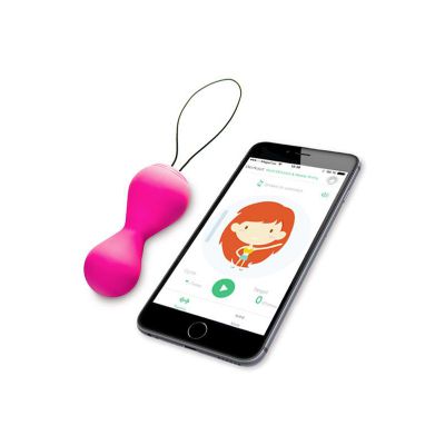 G Balls 2 Kegel Balls with App Petal Rose