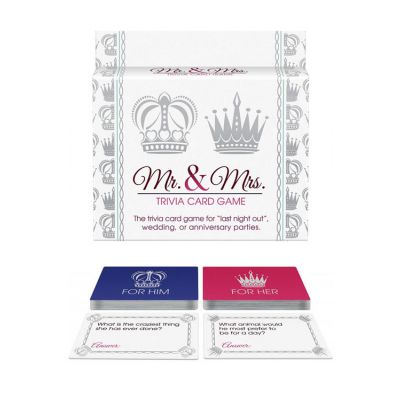 Kheper Games Mr Mrs Trivia Card Game