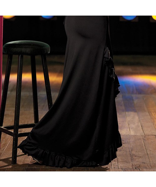 Black long gown