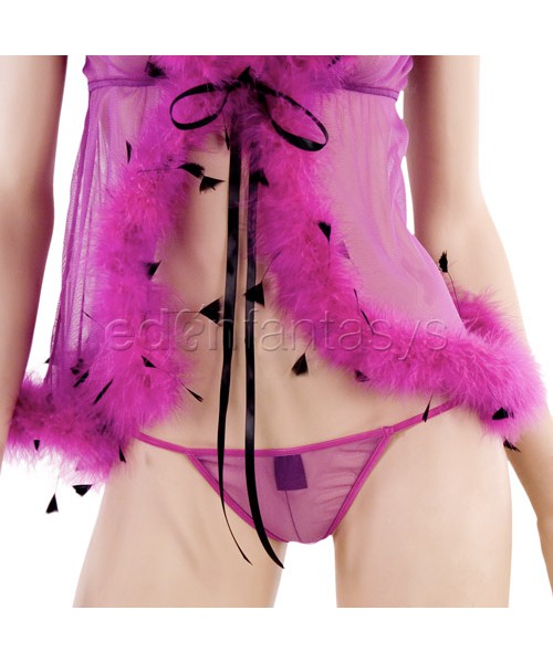 Flamingo babydoll set