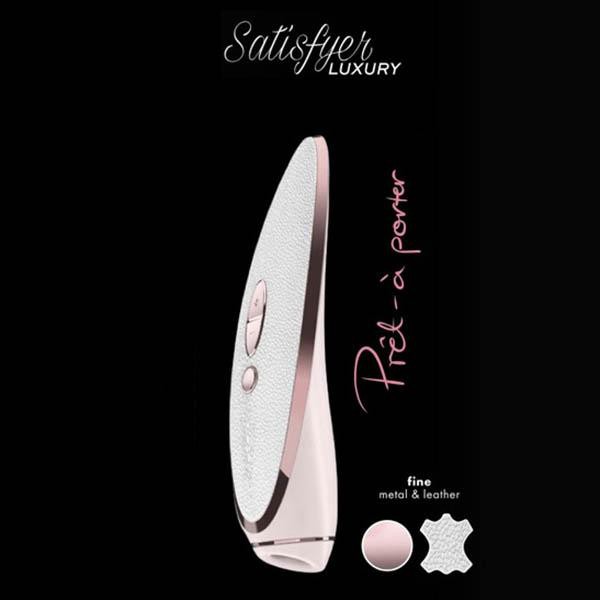 Satisfyer Luxury Suction Vibrator - Pret-a-Porter (Pink)