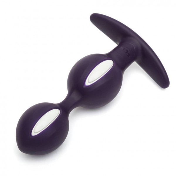 Fun Factory B-Balls Duo Silicone Intermediate Butt Plug with Jiggle Balls