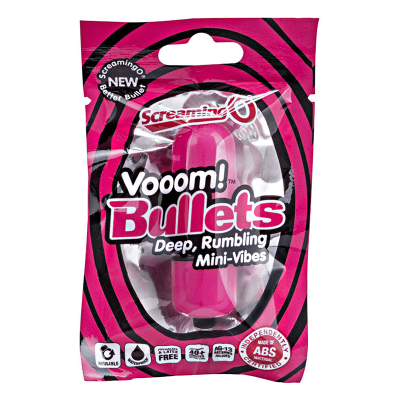 Screaming O Vooom Bullets Deep Rumbling Mini Vibe