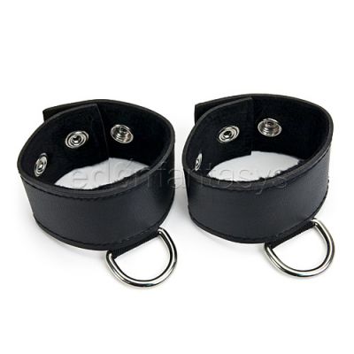 Noir wrist cuffs