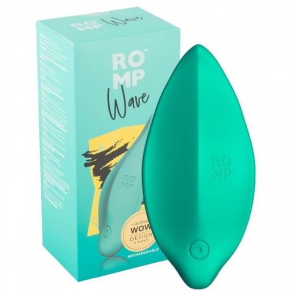 Romp Wave 4.6" Flexible Silicone Lay On Massager