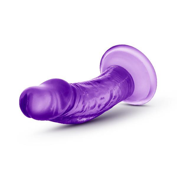 B Yours Sweet N Small  Dildo with Suction Cup 4in Purple — image 4 of 7