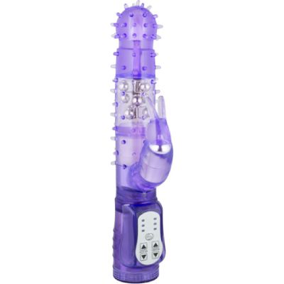 Ultra Soft Nubby Rabbit Probe Tip Vibrator Lavender