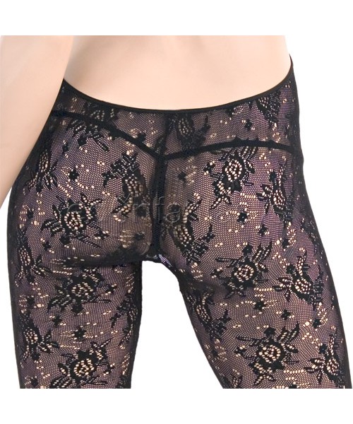 Boudoir lace O-ring Bodystocking