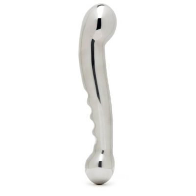 Elegant Stainless Steel Medium Dildo