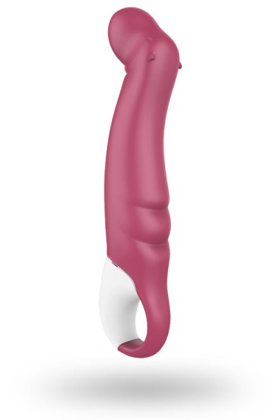 Satisfyer Petting Hippo 9" Silicone G-Spot Vibrator