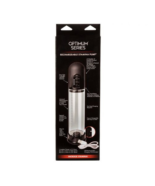 Optimum rechargeable stamina pump