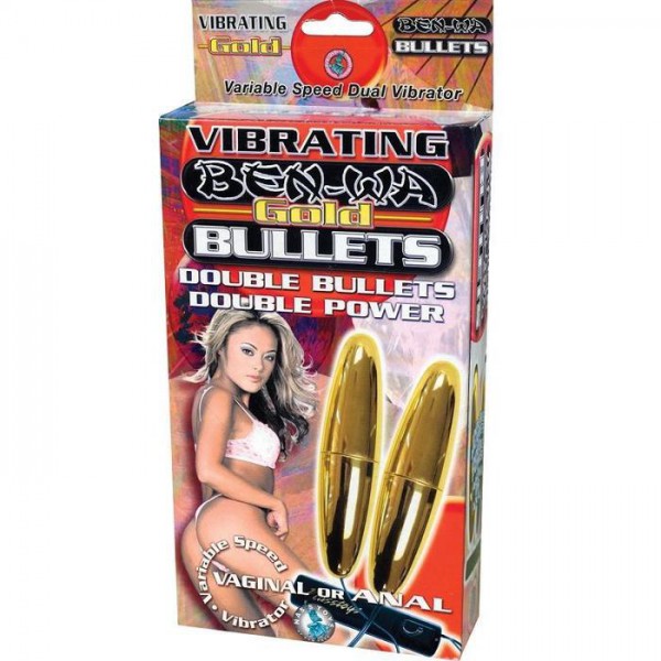 Vibrating Gold Ben Wa Bullets — image 4 of 5