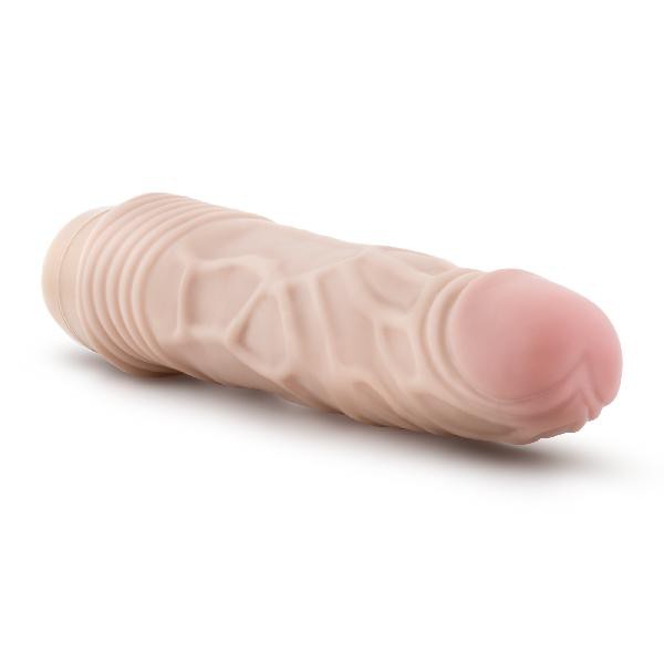 Dr Skin Cock Vibe 2 9in Vibrating Cock Beige — image 4 of 6