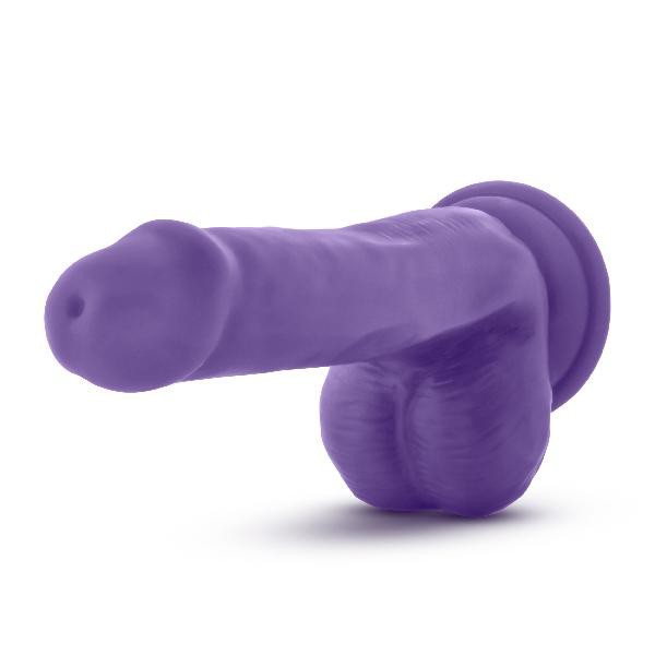 Au Natural Bold Delight 6in Dildo Purple — image 4 of 5
