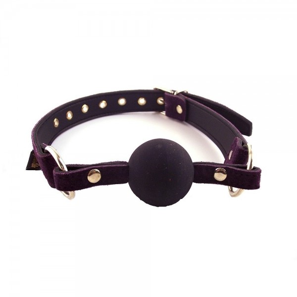 Rouge Fifty Times Hotter Ball Gag - Purple