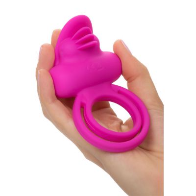 California Exotic Flickering Silicone Couple s Ring