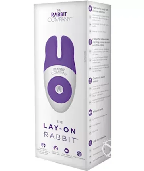 The Lay-on Rabbit - Purple — image 4 of 4