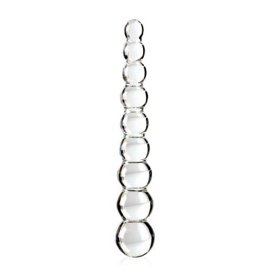 Icicles No 2 Beaded Glass Dildo