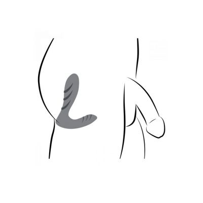Under Control 5 7 Vibrating Silicone Prostate Massager with Remote