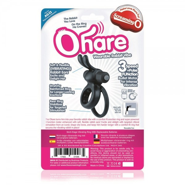 Screaming O Ohare Double Vibrating Cock Ring