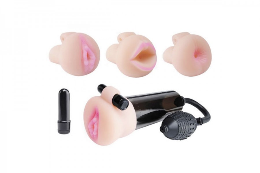 Pipedream Pump Worx Travel Trio Pump Kit