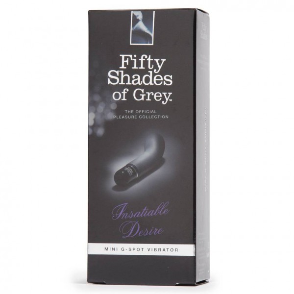 Fifty Shades of Grey Insatiable Desire Mini Silicone G-Spot Vibrator