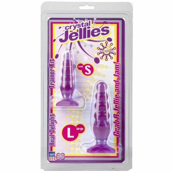 Crystal Jellies Anal Delight Trainer Kit - Purple — image 21 of 22