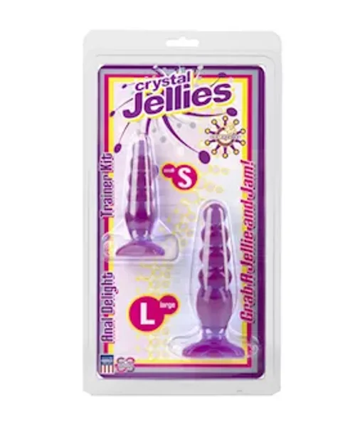 Crystal Jellies Anal Delight Trainer Kit - Purple — image 20 of 20