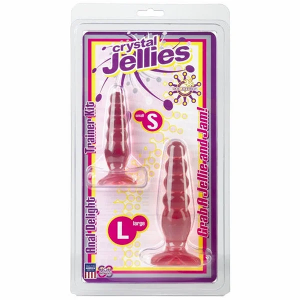 Crystal Jellies Anal Delight Trainer Kit - Pink — image 6 of 7