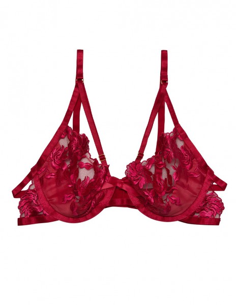 HUSTLER Satin Sling Cup Bra — image 6 of 13
