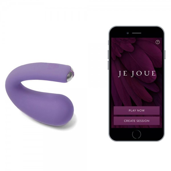 Je Joue Dua V2 Partner-Controlled 8.25" G-Spot & Clitoral Vibrator