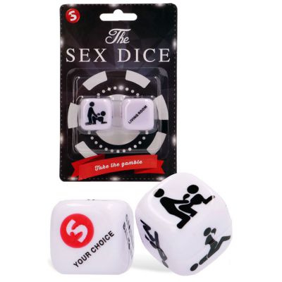 Simplicity Take the Gamble Sex Position Location Dice 2 Pce