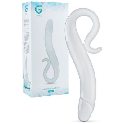 Gildo Unisex 7 1 Glass Dildo With Looped Handle