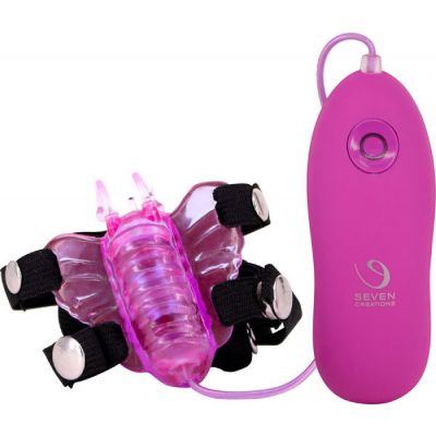 Micro Butterfly 7 Function Vibrator Purple