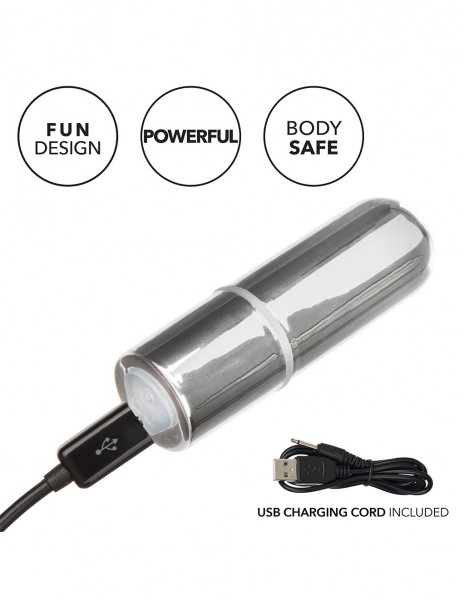 Cal Exotics Rechargeable Silicone Lovers Thong with Pleasure Beads