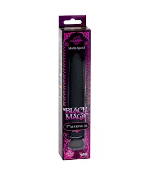 Black Magic 7 Inch Vibrator - Black — image 4 of 4
