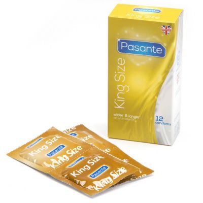Pasante King Size Condoms 12 Pack