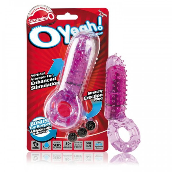 Oyeah - Vibrating Cock Ring (Purple)