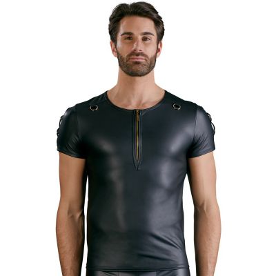 NEK Matt Black Straight Cut Shirt X Large