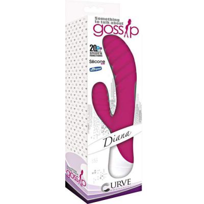Diana Waterproof Silicone Dual Vibrator