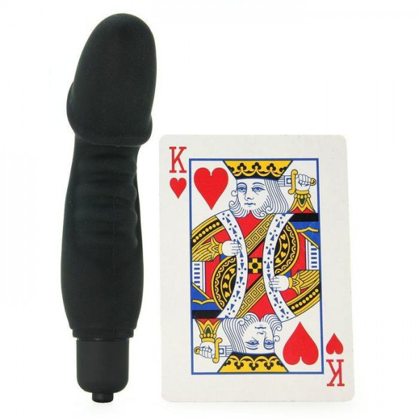 Mack Tuff Ribbed Vibrating Silicone Stimulator