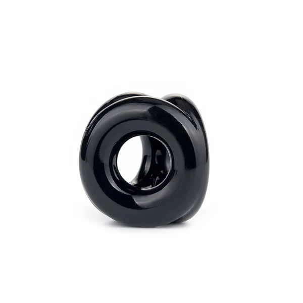 The Trio Cock Ring & Ball Stretcher Black by Lynk Pleasure — image 3 of 9