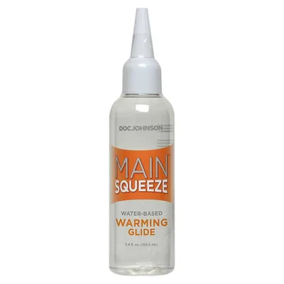 Main Squeeze Water Based Warming Masturbation Lubricant 3 4 fl oz