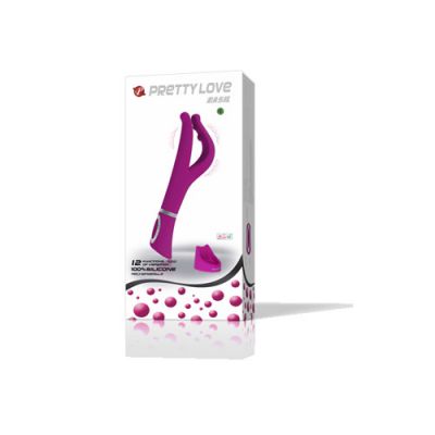 Basil dual penetration rechargeable vibrator