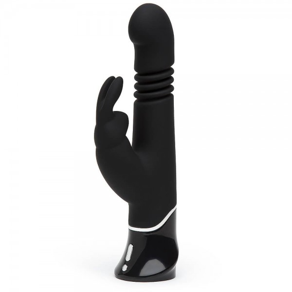 Fifty Shades Greedy Girl Thrusting 9" Rabbit Vibrator