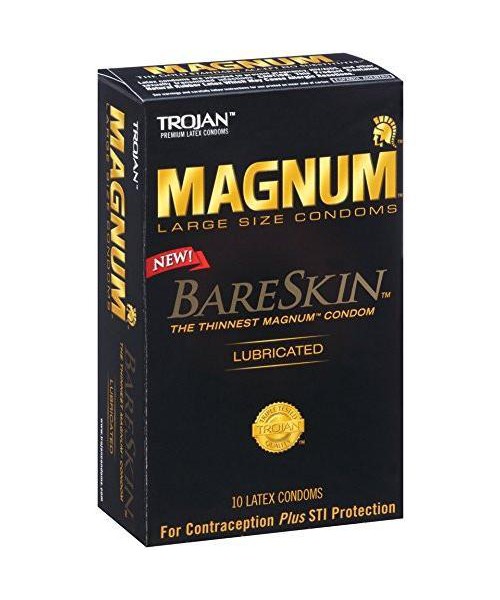 New Trojan Magnum Bareskin Condoms - Box of 10 — image 4 of 9